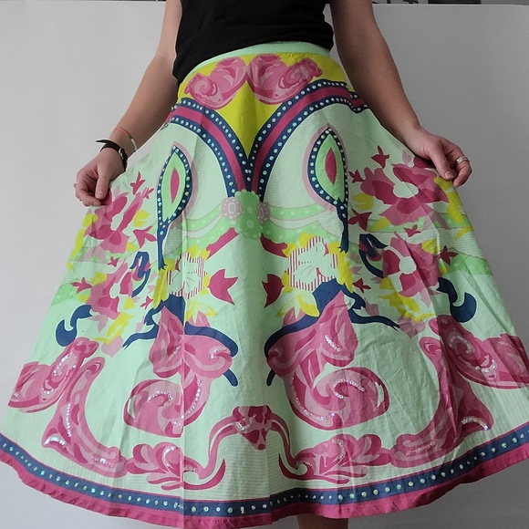 By Deep Los Angeles floral skirt - Picture 10 of 11